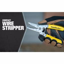 Southwire S1018STR 6 in. Compact Wire Stripper, 10-18 AWG thumbnail 3