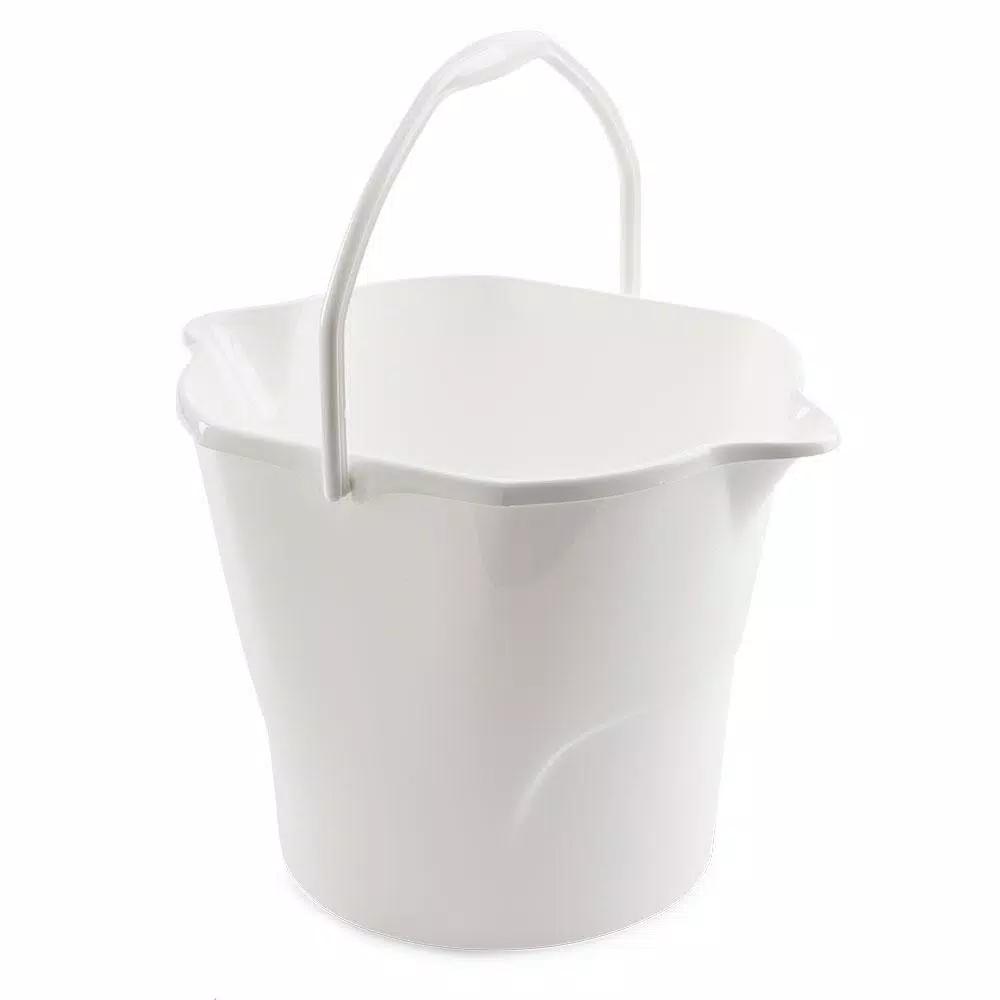 Libman 3 Gallon Heavy Duty Polypropylene Household Bucket with Comfort Grip Handle