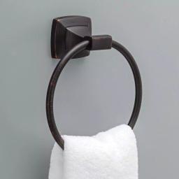 Delta Portwood Venetian Bronze Towel Ring - Wall Mounted Hand Towel Holder thumbnail 2