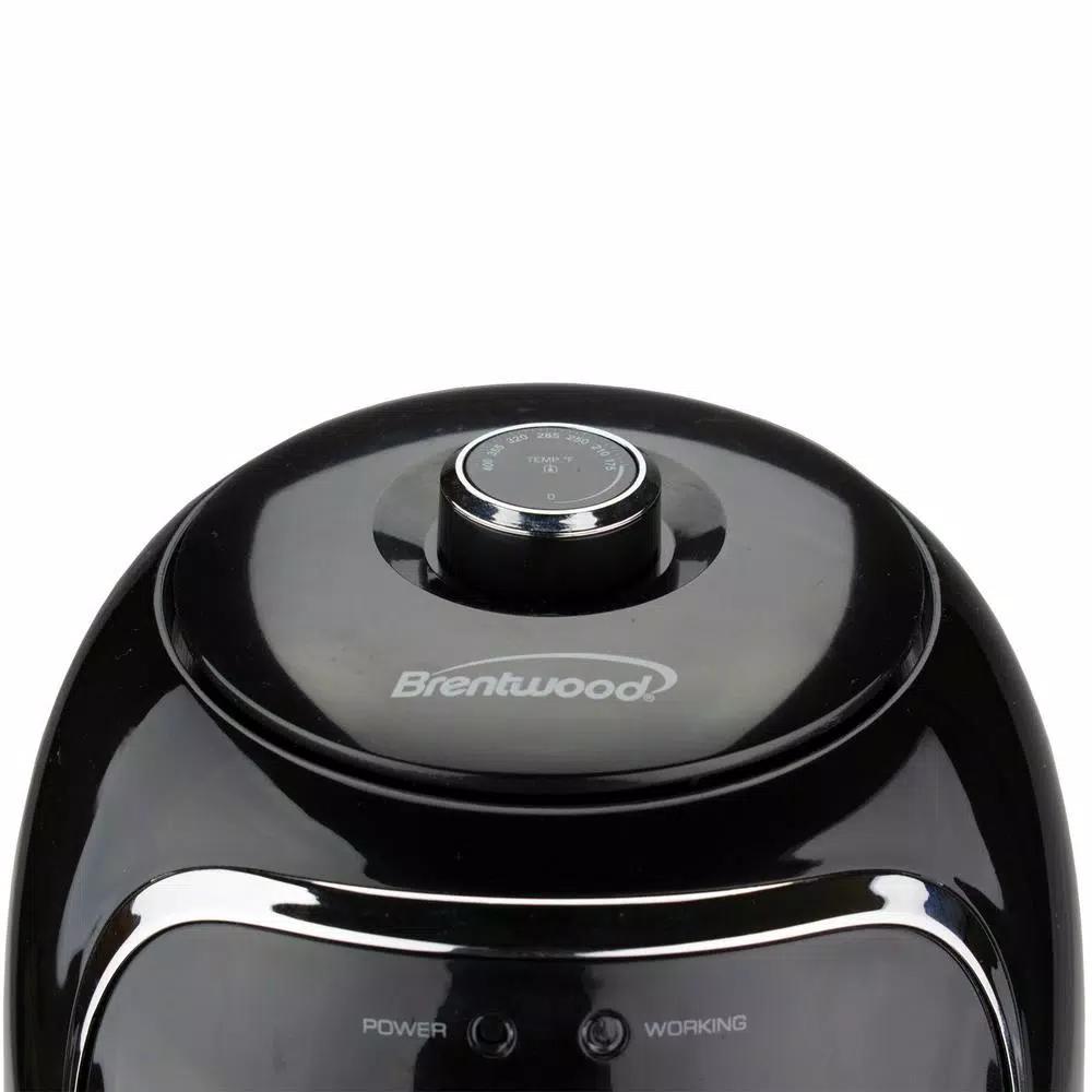 Brentwood Appliances 2 Qt. Small Electric Air Fryer with Timer and Temperature Control, Black