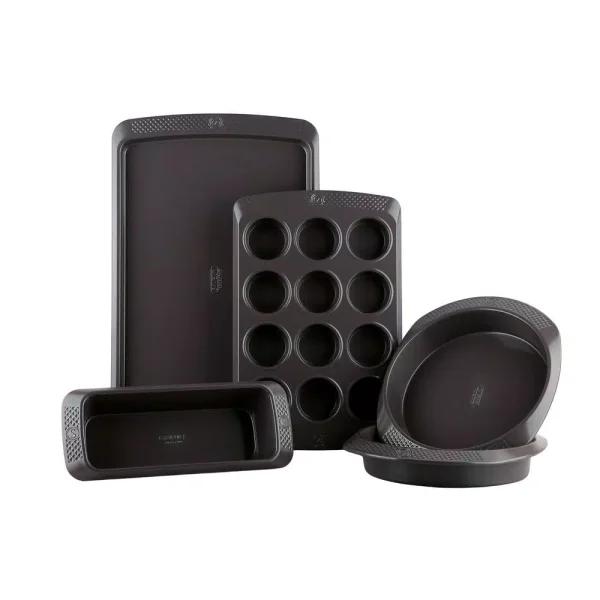 Saveur Selects Artisan 5-Piece Carbon Steel Bakeware Set, Gray