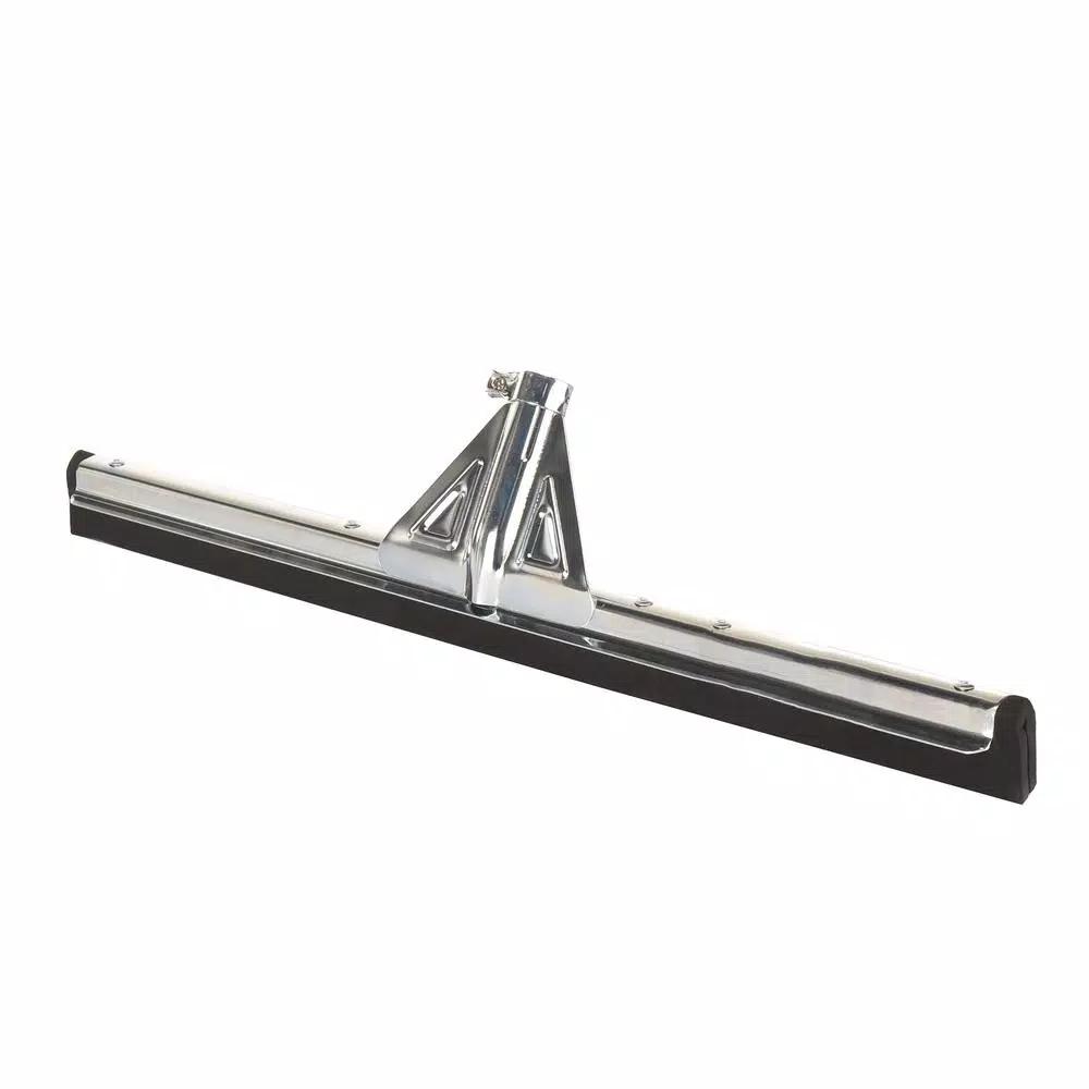 Alpine Industries 30 in. Professional Dual Moss Rubber Floor Squeegee - Black