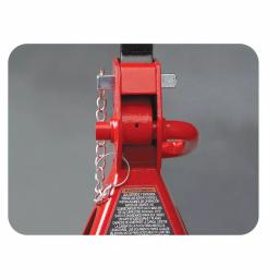 Big Red 2-Ton Double-Lock Steel Jack Stands, 4000 lb. Capacity (2-Pack) thumbnail 4
