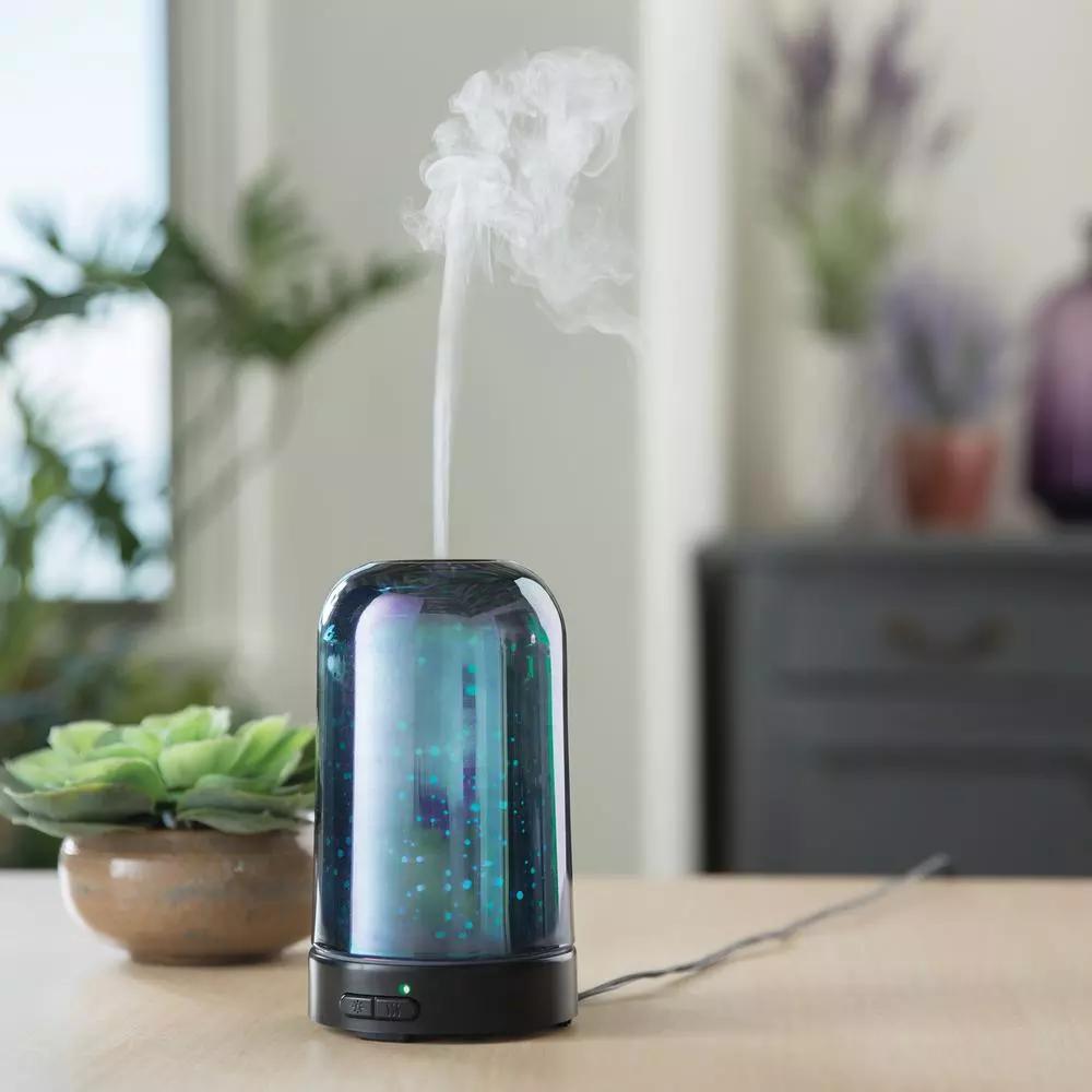 Airome Galaxy Ultrasonic Essential Oil Diffuser, 9.3 in. with 7 LED Colors