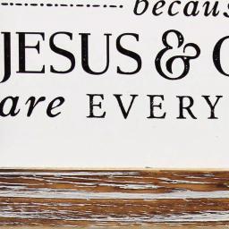 Stratton Home Decor Wash Your Hands Say Your Prayers Metal & Wood Wall Art thumbnail 4