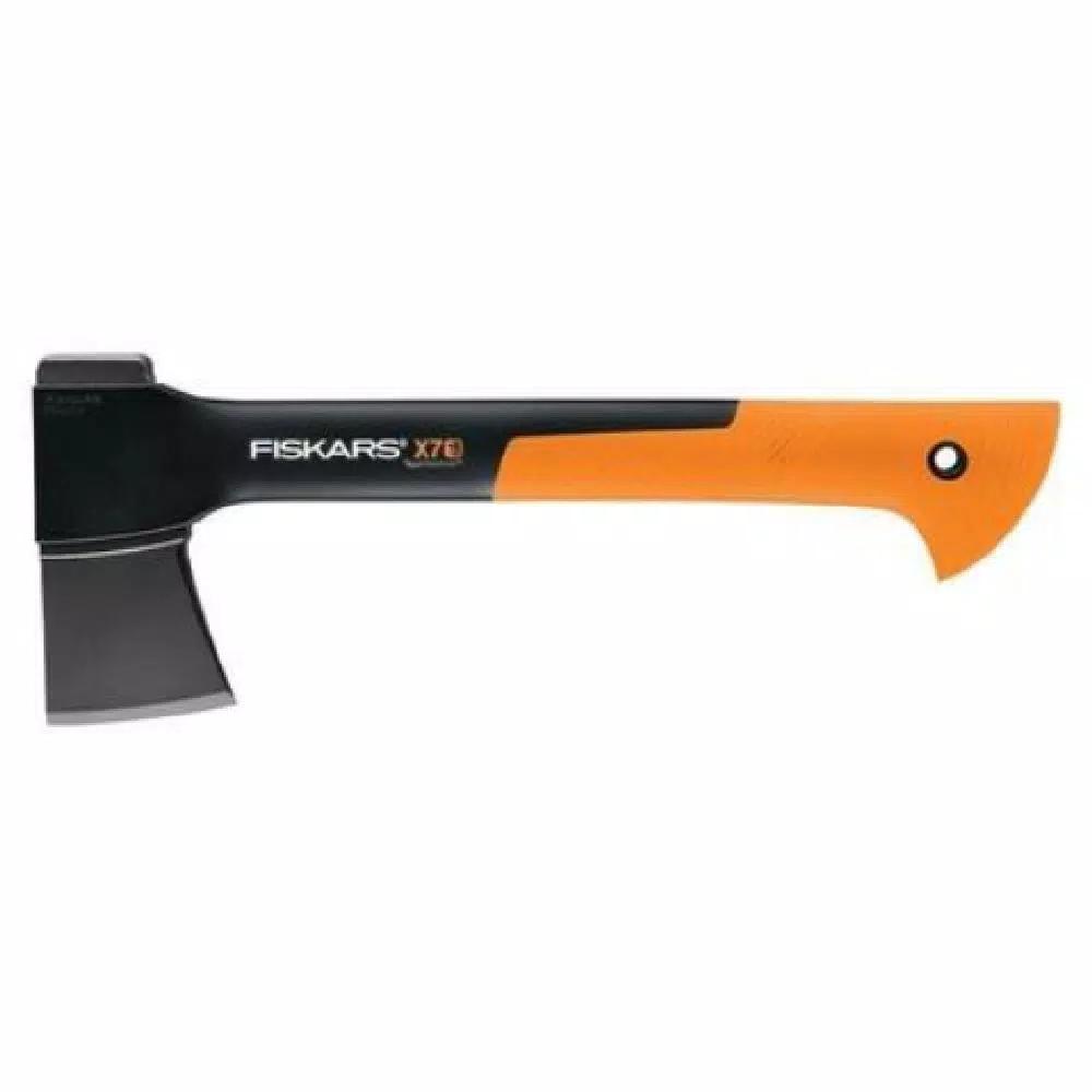 Fiskars X7 Hatchet 14 in. Compact Chopping Axe for Hiking and Outdoor Use