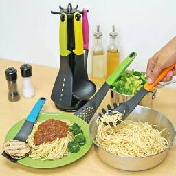 Southern Homewares 7-Piece Colorful Kitchen Utensil Set with Storage Holder thumbnail 7