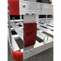 MaxxHaul 80779 Aluminum Hitch Mount Cargo Carrier with 47" Ramp, 500 lb Capacity, 2 in. Receiver thumbnail 4