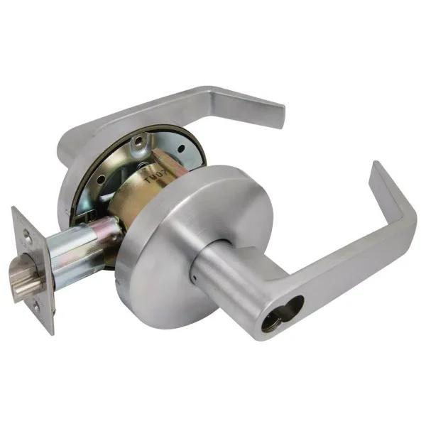 US Lock 2050 GR2 Entrance Door Lever, 2-3/4 in. Backset, US26D Dull Chrome, SFIC Prep
