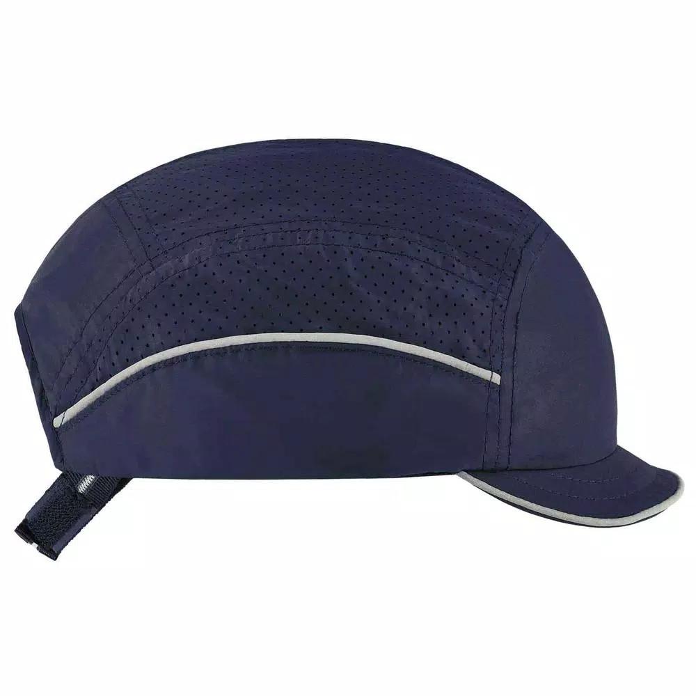 Skullerz 8955 Micro Brim Navy Lightweight Vented Bump Cap