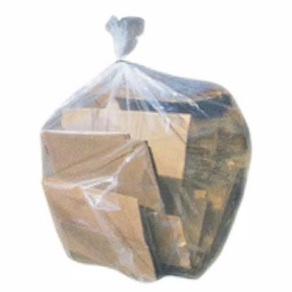 Plasticplace 20-30 Gallon Clear Recycling Bags, 0.9 Mil Polyethylene, 200 Count Case