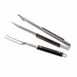Tramontina Churrasco Stainless Steel Grill Tongs and Fork 2-Piece Set thumbnail 1