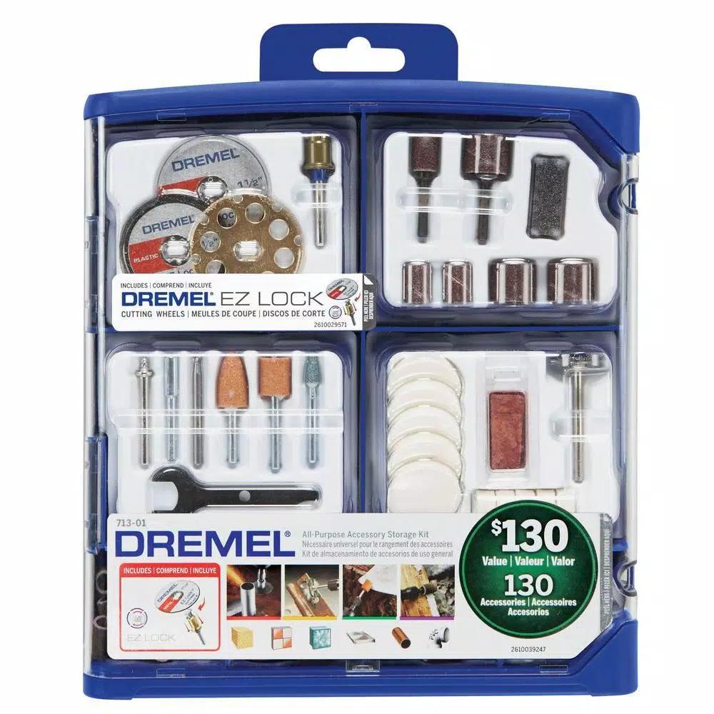 Dremel 3000 Series 1.2 Amp Variable Speed Corded Rotary Tool Kit with 130-Piece Accessory Set