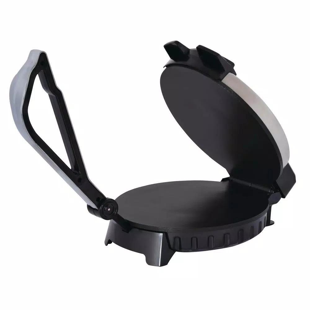 Brentwood Appliances TS-128 10 in. Nonstick Electric Tortilla Maker, Stainless Steel