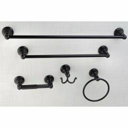 Kingston Brass Southwestern 5-Piece Bath Hardware Set, Oil Rubbed Bronze thumbnail 2