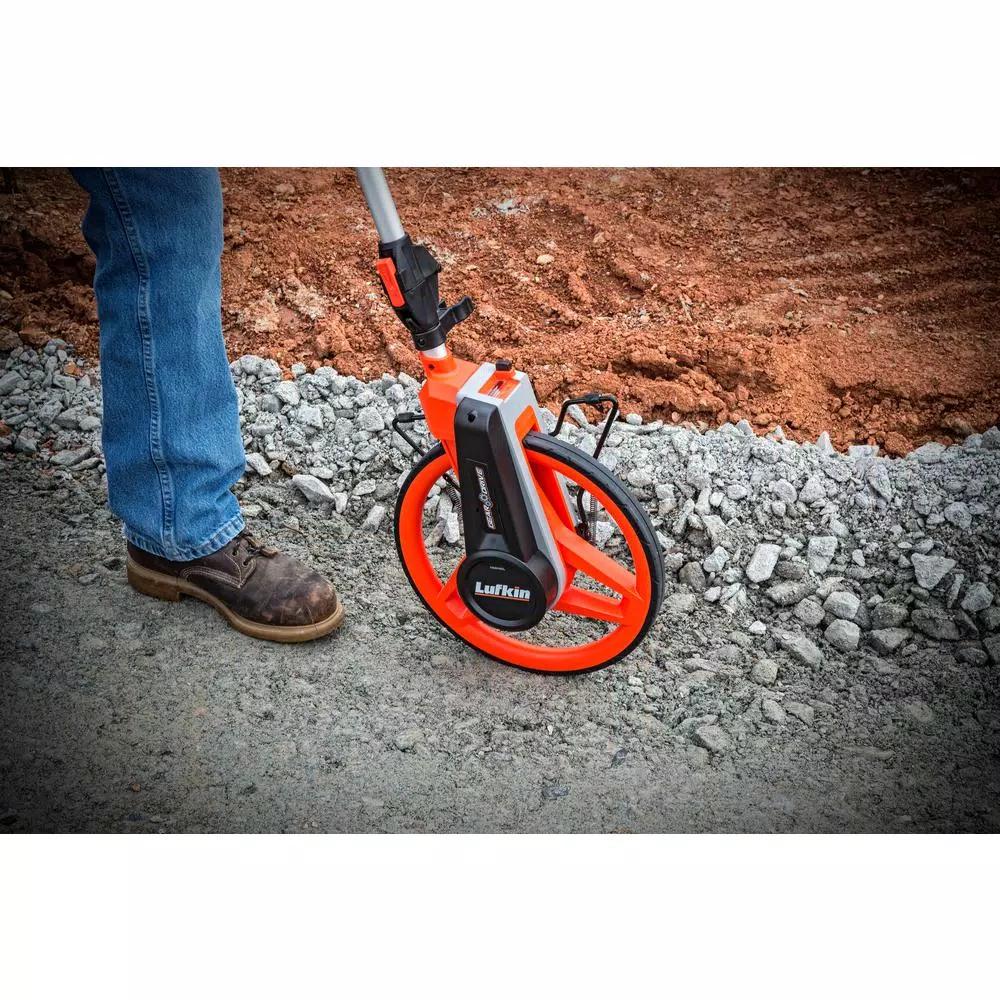 Lufkin Crescent Lufkin PSMW48CL 12.5 in. Contractor's Measuring Wheel