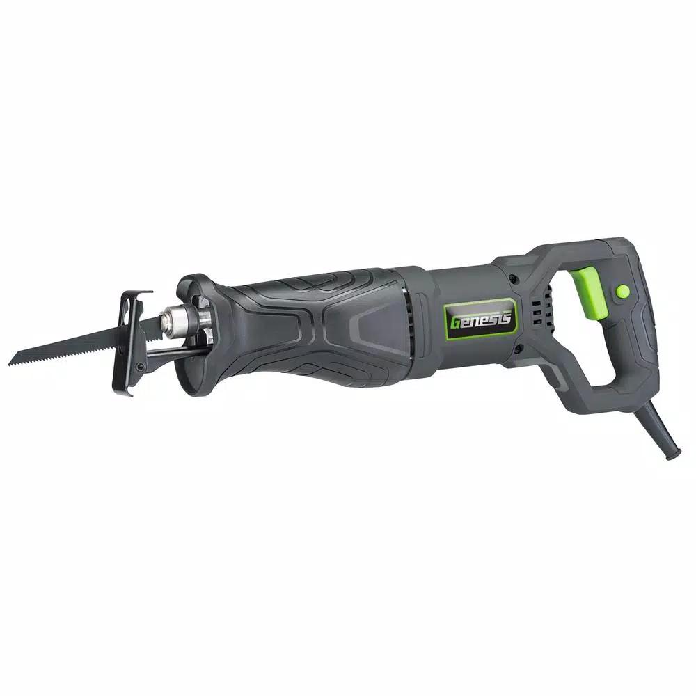 Genesis GRS750 7.5 Amp Variable Speed Reciprocating Saw with Quick-Change System