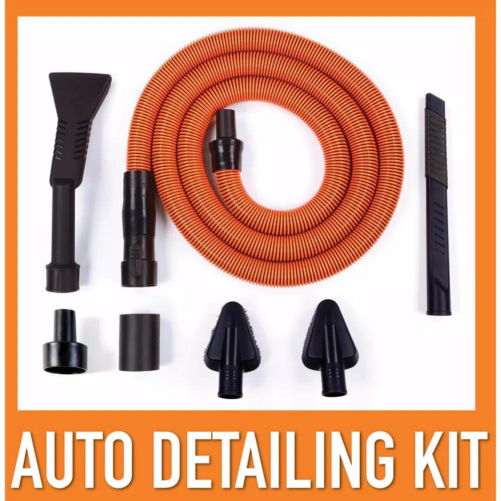 RIDGID 12 Gal. 6.0 Peak HP NXT Wet/Dry Shop Vacuum with Detachable Blower and Car Cleaning Kit