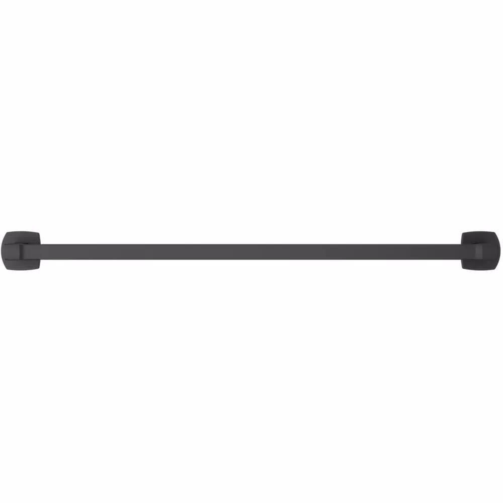 Pfister Deckard 24 in. Single Towel Bar in Matte Black
