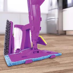 Rejuvenate Click N Clean Mop Storage Caddy Kit, Purple Vertical Organizer thumbnail 4