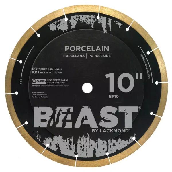 Beast The Beast 10 in. Pro Series Wet Porcelain Diamond Blade