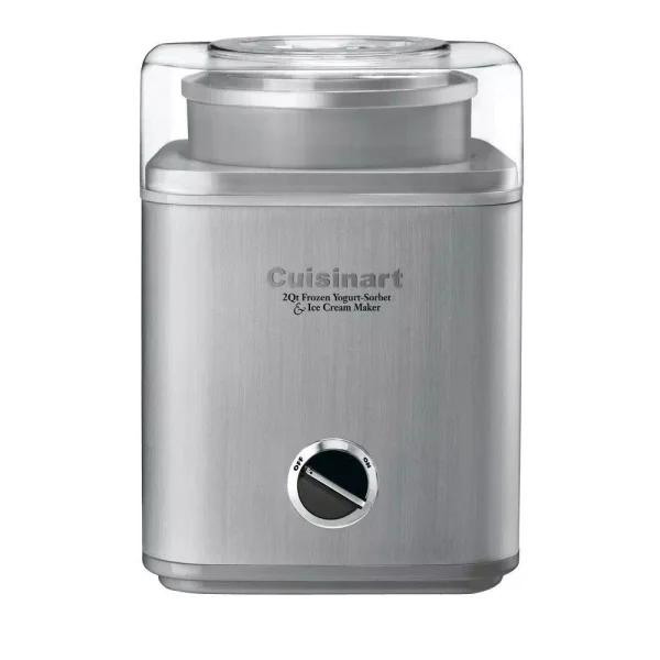 Cuisinart 2 Qt. Stainless Steel Ice Cream Maker with Digital LCD Control Panel
