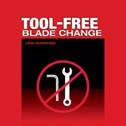 Milwaukee M12 FUEL 12V Cordless Oscillating Multi-Tool Kit with 2.0 Ah Battery thumbnail 5