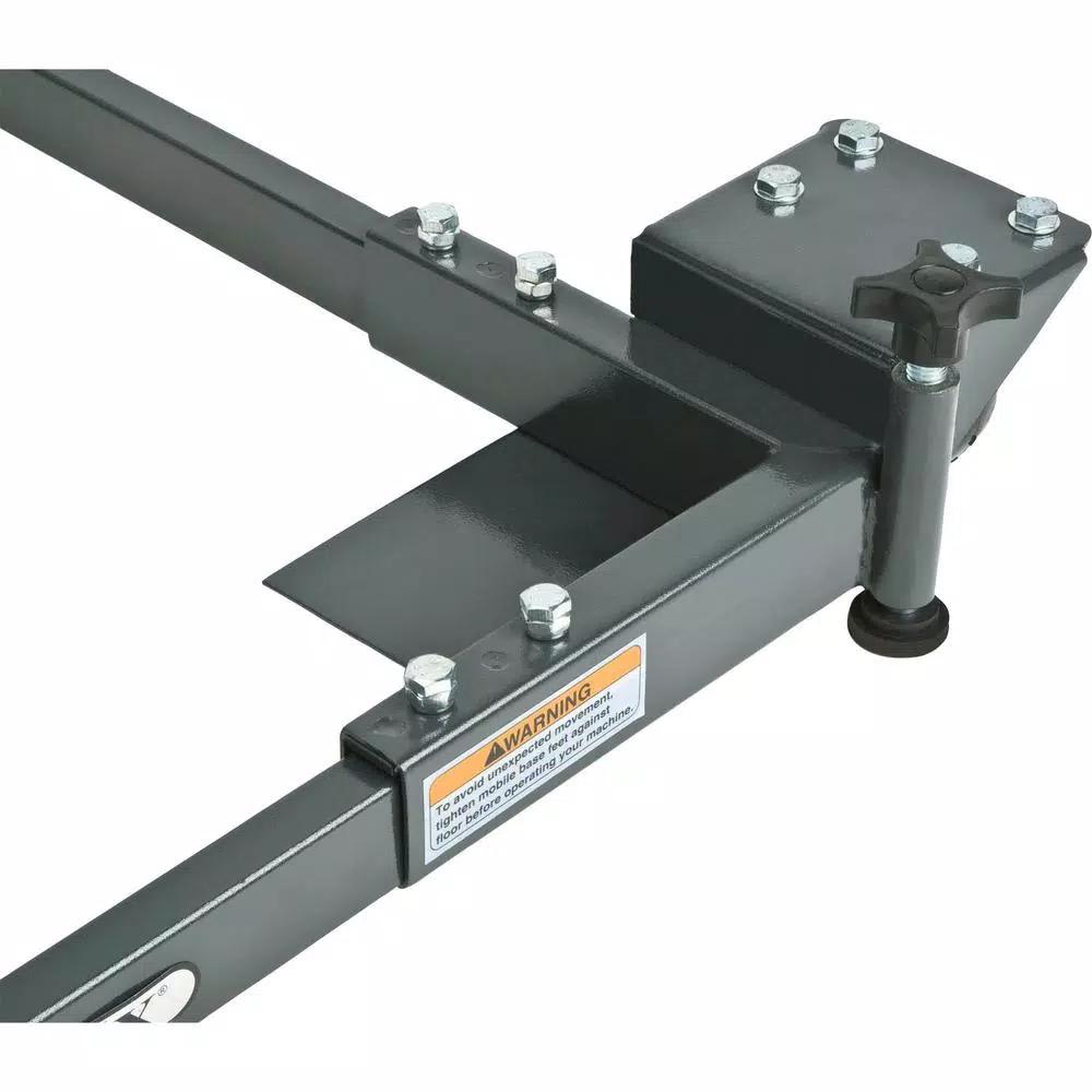 Shop Fox Heavy-Duty Adjustable Mobile Base for Power Tools, 700 lb Capacity