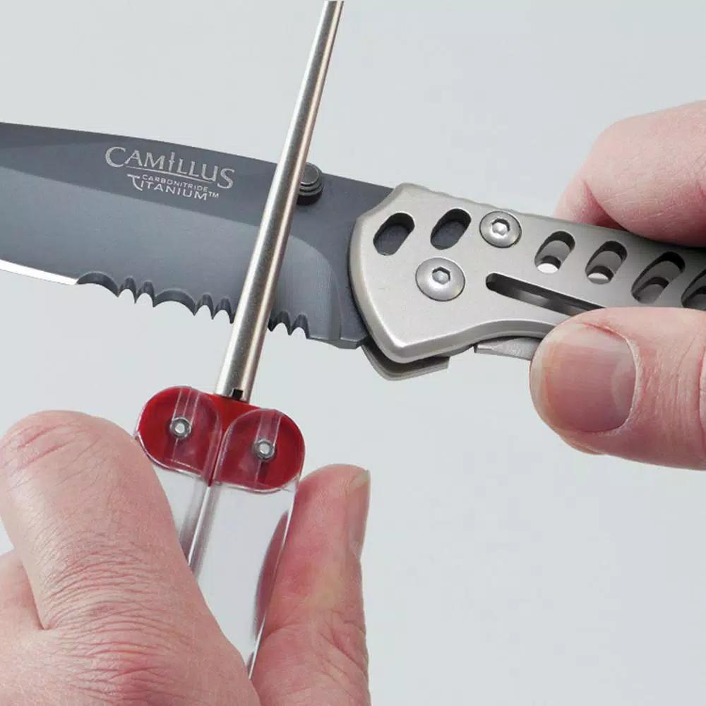 DMT Diafold Serrated Knife Sharpener with Fine Diamond Surface