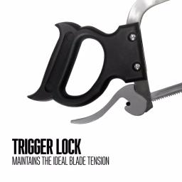 Weston 22 in. Stainless Steel Butcher Meat Saw with Trigger Lock thumbnail 7