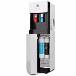 Avalon Self-Cleaning Bottleless Water Cooler Dispenser with Hot & Cold Water, White thumbnail 1