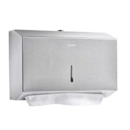 Alpine Industries Stainless Steel Brushed C-Fold and Multi-Fold Paper Towel Dispenser thumbnail 2