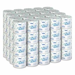 Kimberly-Clark PROFESSIONAL Scott Standard 1-Ply White Bath Tissue, 80 Rolls thumbnail 3
