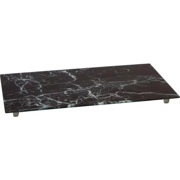 Trademark Innovations 20-3/8 in. Tempered Glass Stove Burner Cover and Cutting Board, Black