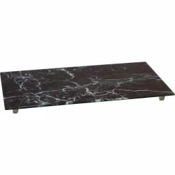 Trademark Innovations 20-3/8 in. Tempered Glass Stove Burner Cover and Cutting Board, Black thumbnail 1