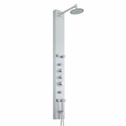 VIGO Dilana 66.875 in. Stainless Steel 6-Jet High Pressure Shower Panel System with Handheld Dual Shower thumbnail 9