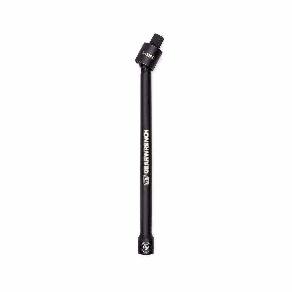 GearWrench 3/8 in. Drive X-Core Pinless Universal Joint Impact Extension Set, 3-Piece