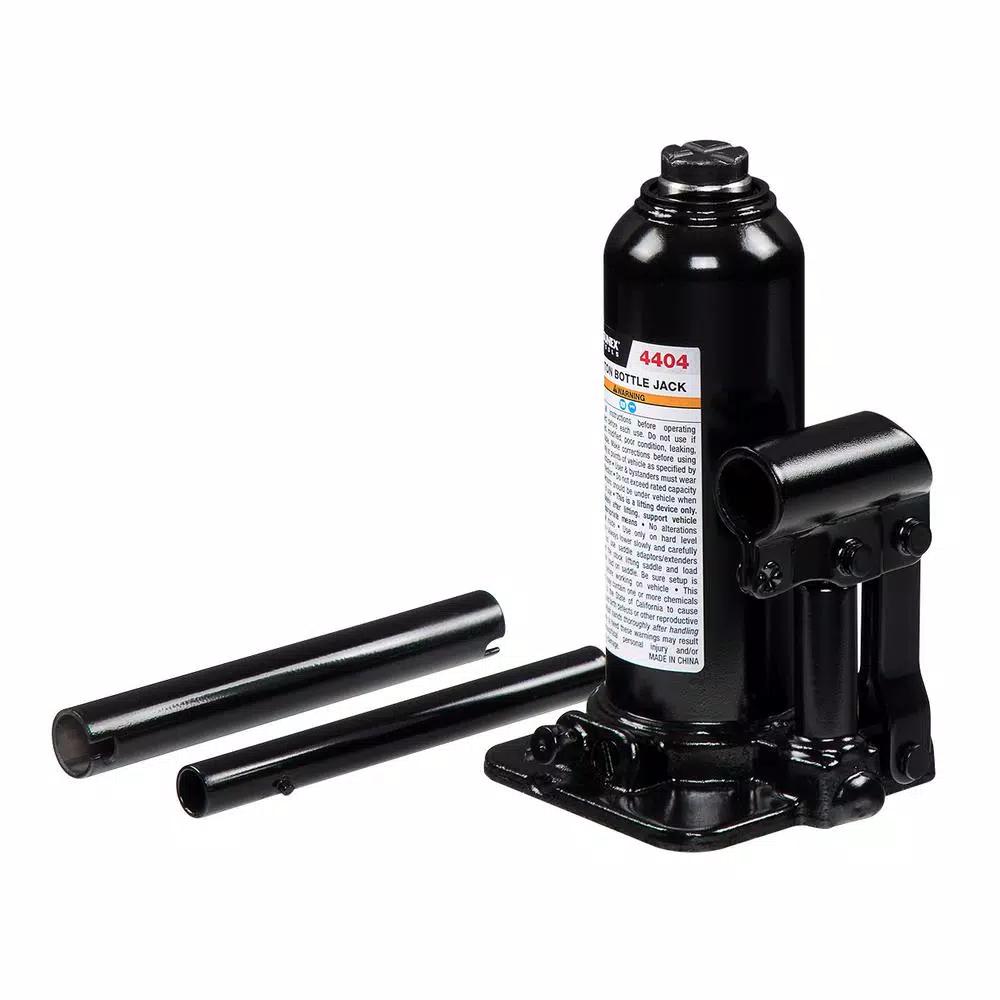 Sunex Tools 4-Ton Mechanical Bottle Jack, 8000 lb Capacity Steel Lifting Jack
