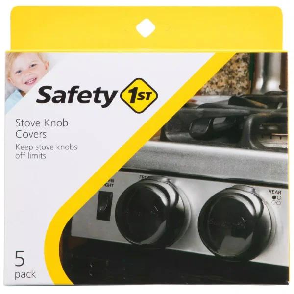 Safety 1st Stove Knob Covers, 5-Pack Heat-Resistant Child Safety Locks