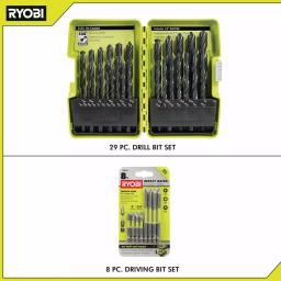 RYOBI 37-Piece Black Oxide Index Drill Bit Set with Bonus 8-Piece Impact Rated Driving Kit thumbnail 3