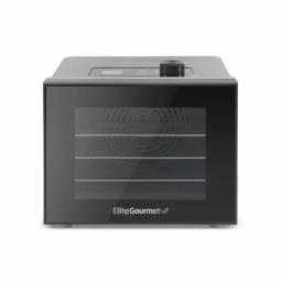 Elite Gourmet 350W Digital Food Dehydrator with 4 Stainless Steel Trays thumbnail 1