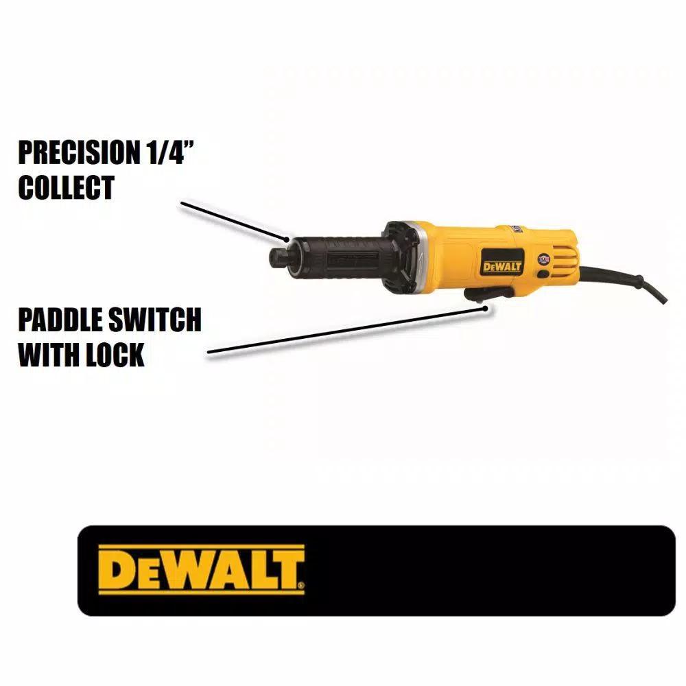 DEWALT DWE4887 120-Volt 1-1/2 in. Die Grinder, 4.2 Amp, 25,000 RPM