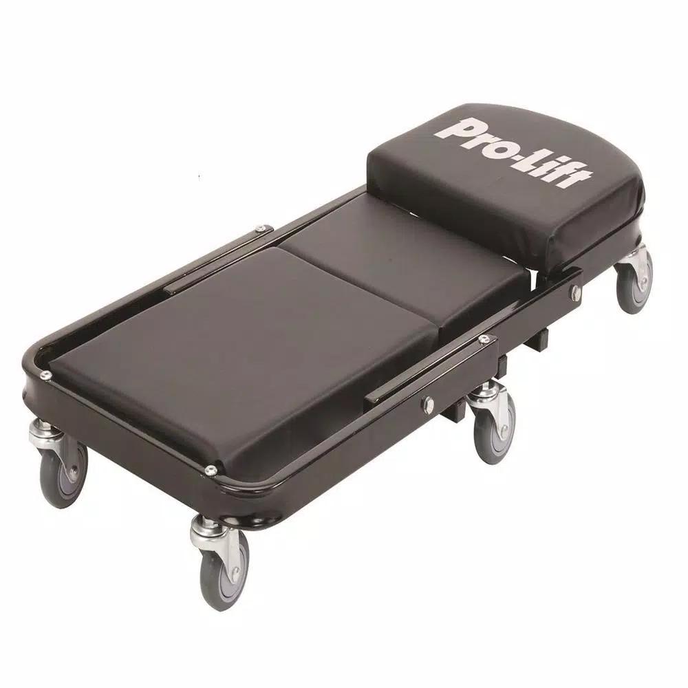Pro-Lift Pro Lift C-9100 2-in-1 Mechanic Creeper and Z-Shape Seat, 450 lb. Capacity