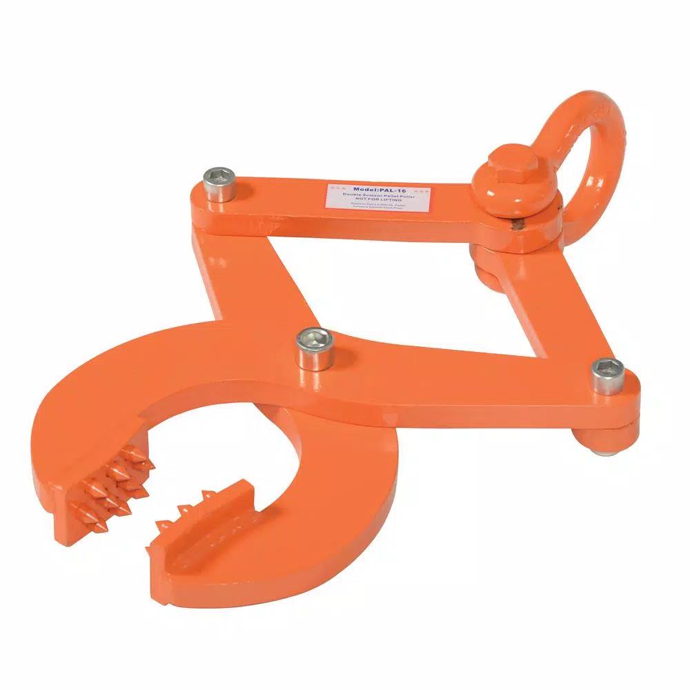 Vestil 6,000 lbs. Capacity Single Scissor Pallet Puller with 5 in. Jaw