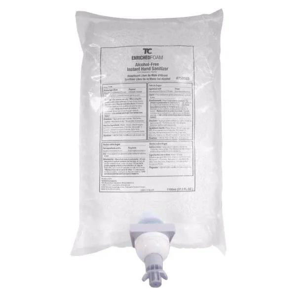 Rubbermaid Alcohol-Free Foam Hand Sanitizer Refill, 37.2 oz (4-Count)