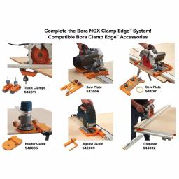 BORA NGX 24 in. Clamp Edge Saw Guide for Circular Saws and Routers thumbnail 6