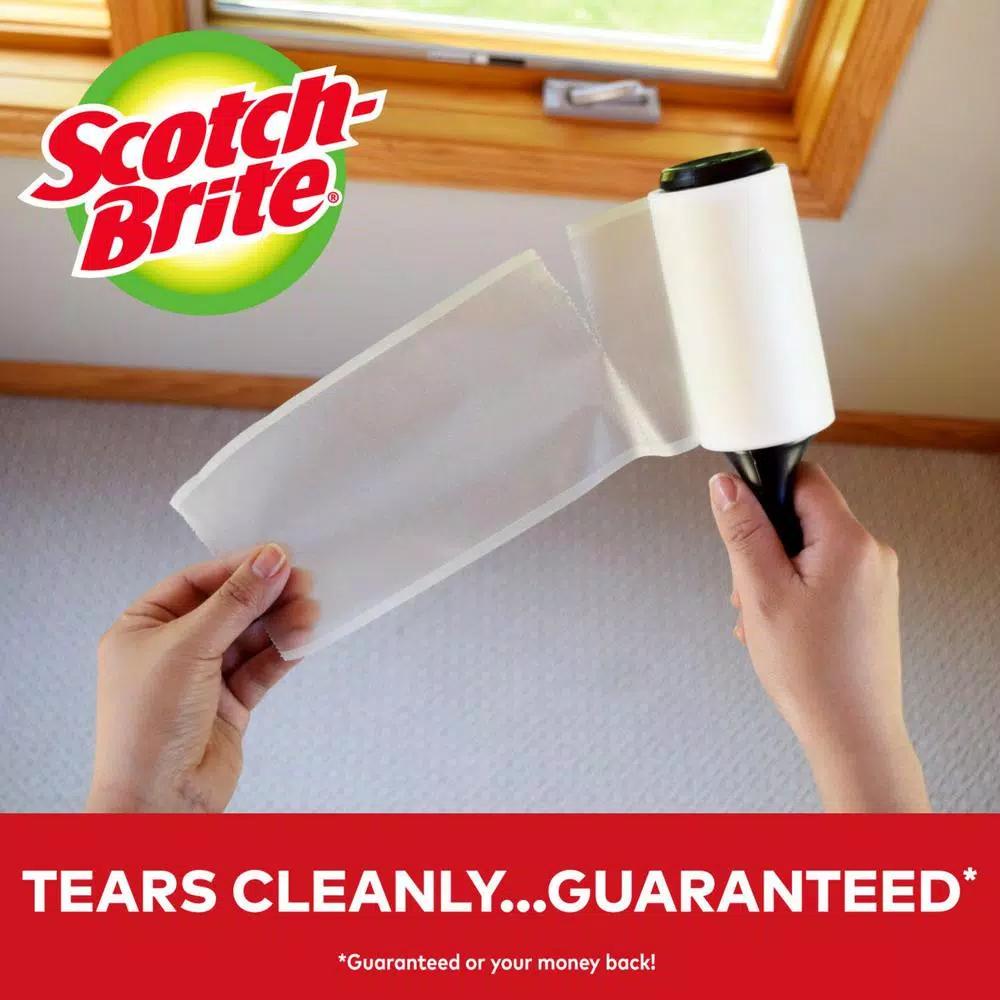 Scotch-Brite Scotch Brite Lint Roller Twin Pack - 12 Rollers with Scotch Brand Adhesive