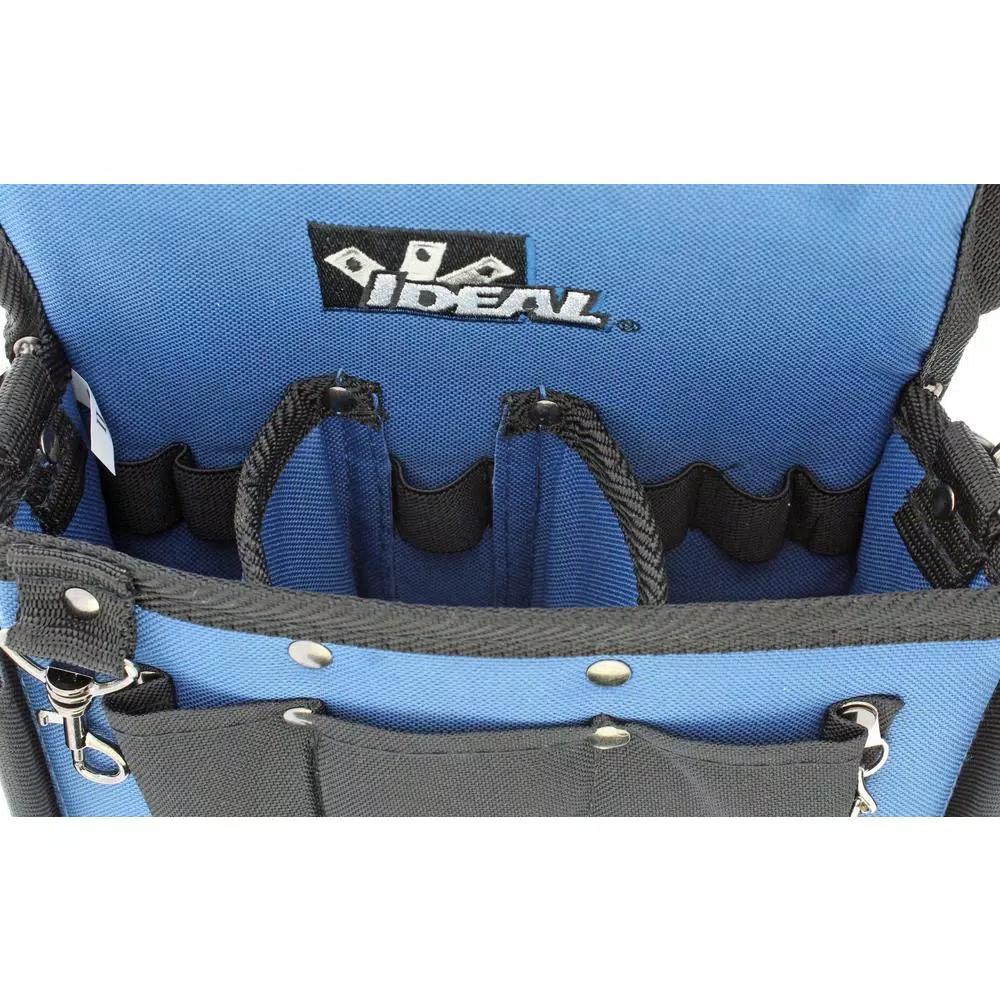 Ideal Electrical 14-Piece Professional Electrical Tool Kit with Journeyman Tote Bag