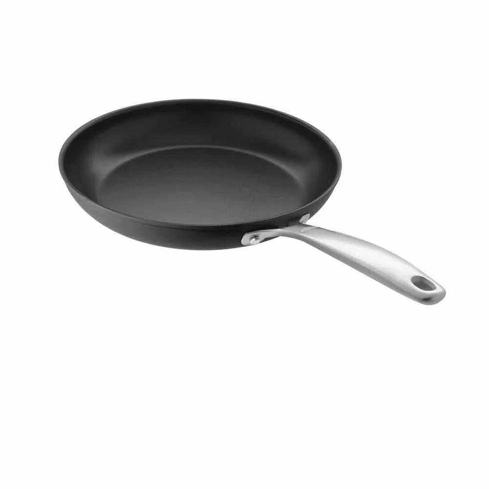 OXO Good Grips 12 in. Hard-Anodized Aluminum Ceramic Nonstick Frying Pan, Black