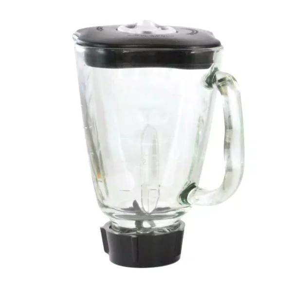 Better Chef 6-Piece 59 oz. Square Glass Blender Jar Replacement Kit for Oster Blenders
